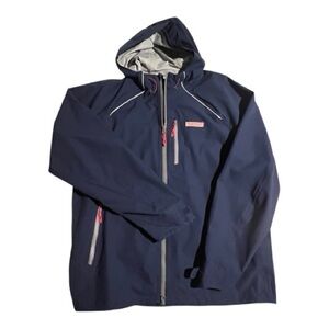 💧Vineyard Vines Men's Navy Raincoat
